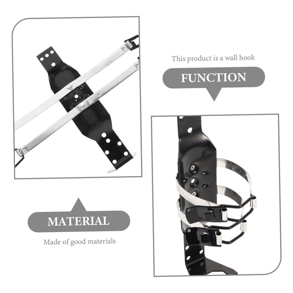 2 Pcs Fire Extinguisher Mounting Kit Wall Bracket Holder F187