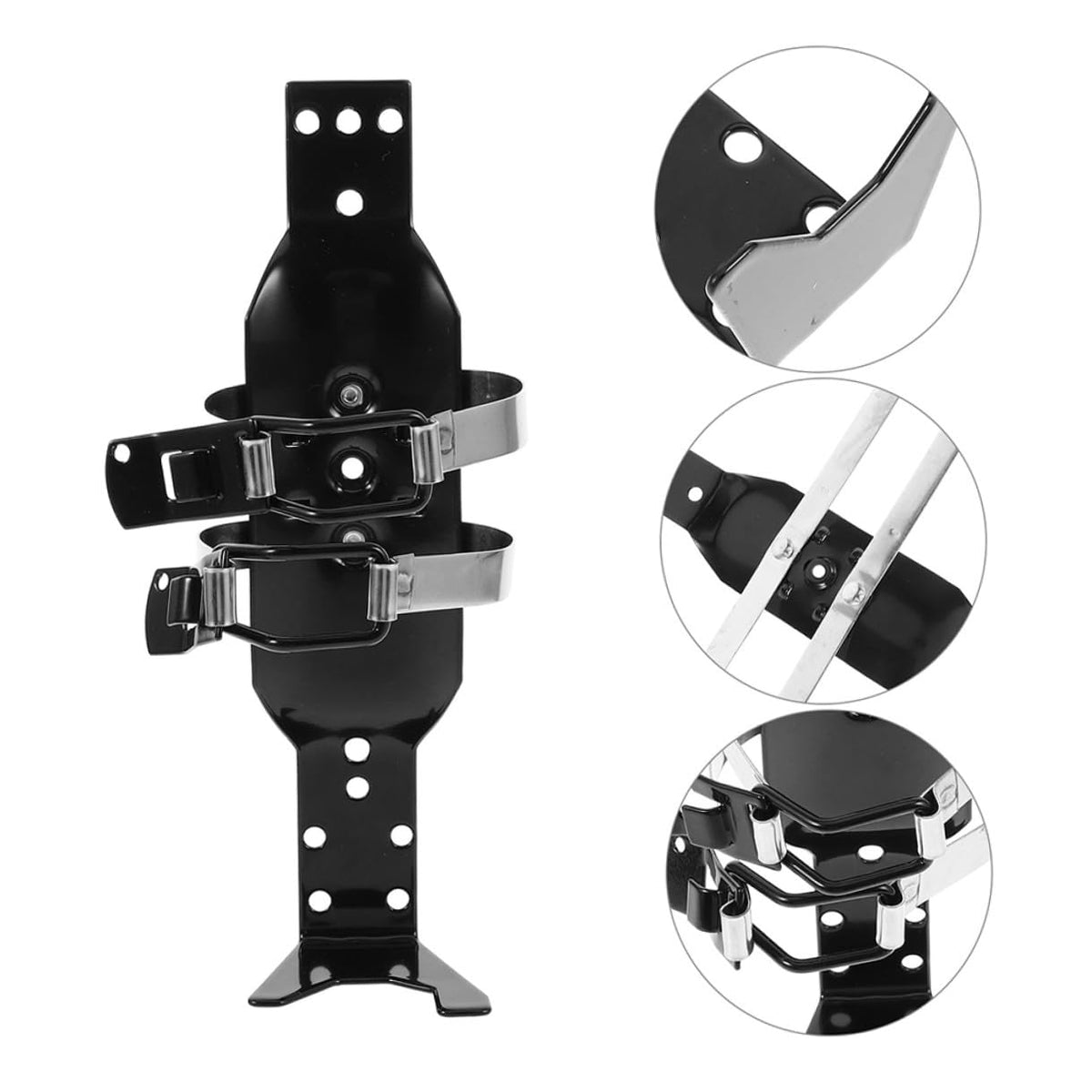 2 Pcs Fire Extinguisher Mounting Kit Wall Bracket Holder F187