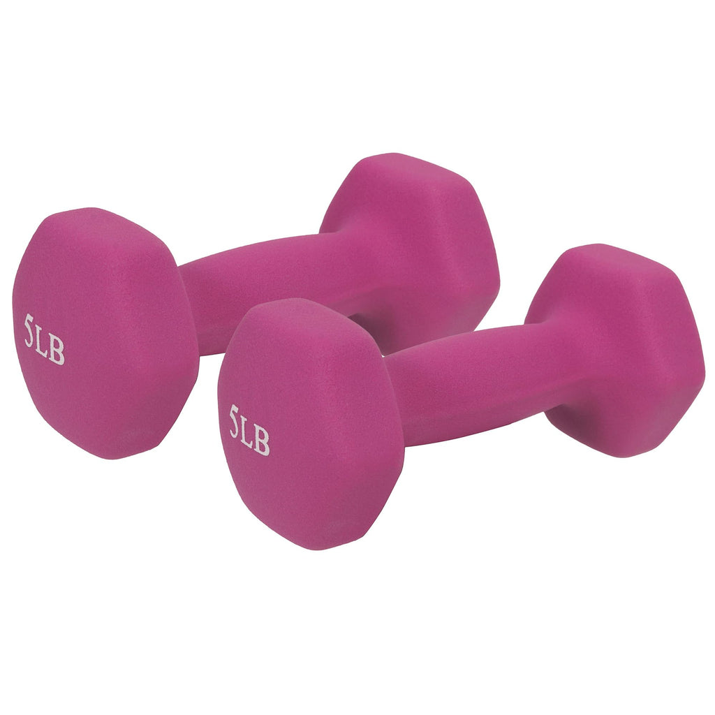 Neoprene Hex Dumbbell 2-10 lb Pair A259