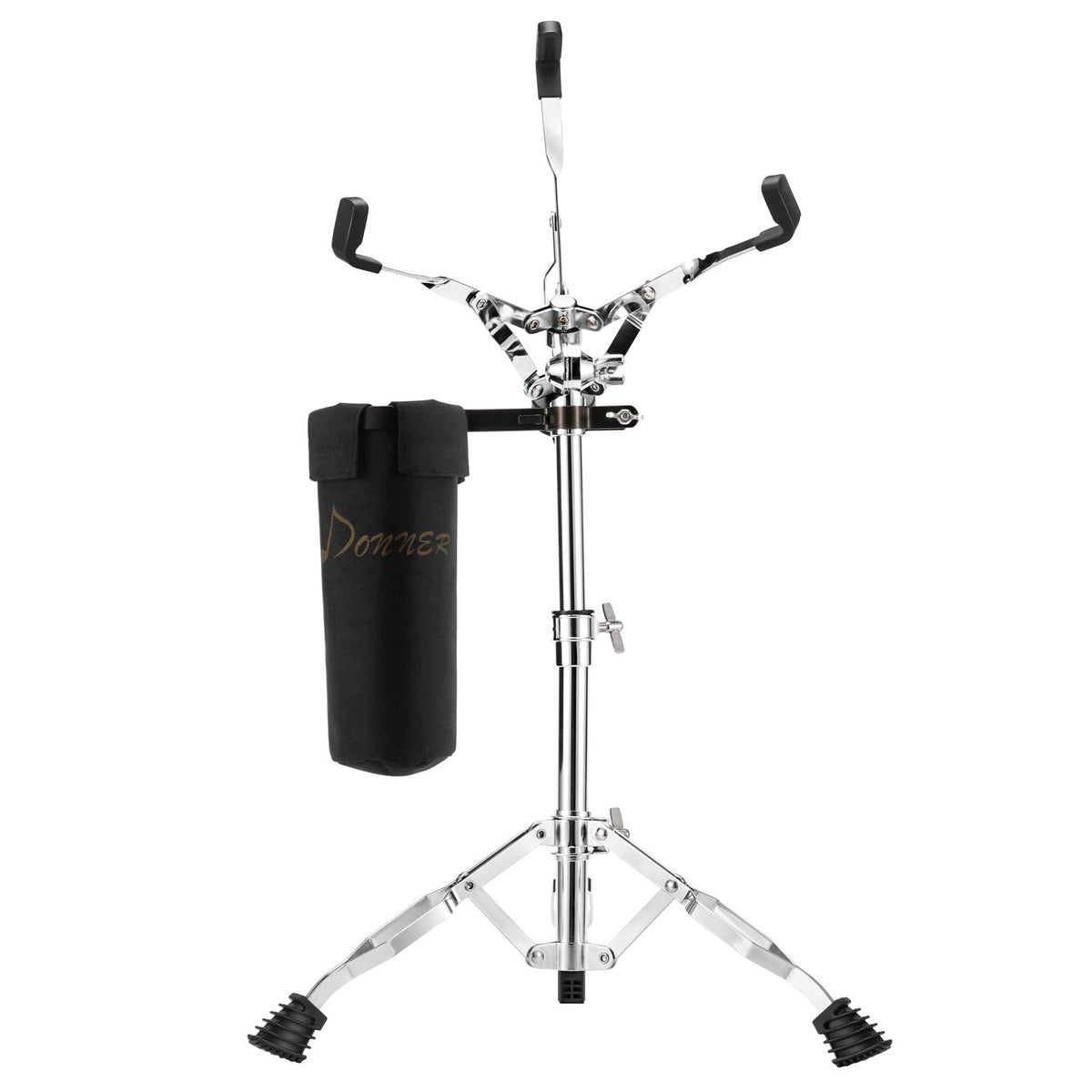 Adjustable Double Braced Snare Drum Stand with Drumstick Holder Q4571