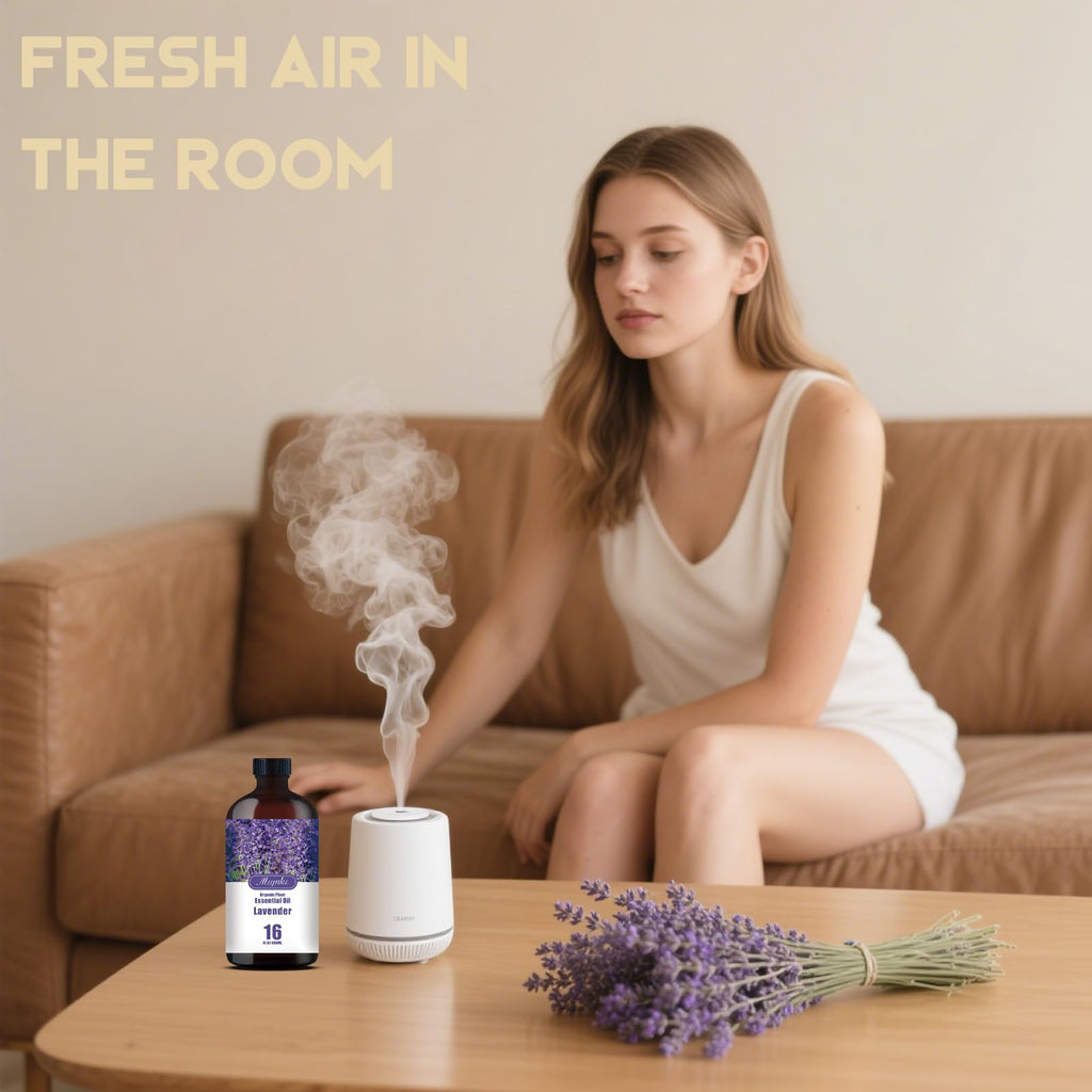 Lavender & Magnolia 16oz & 4oz Pure Natural Scent Set G754