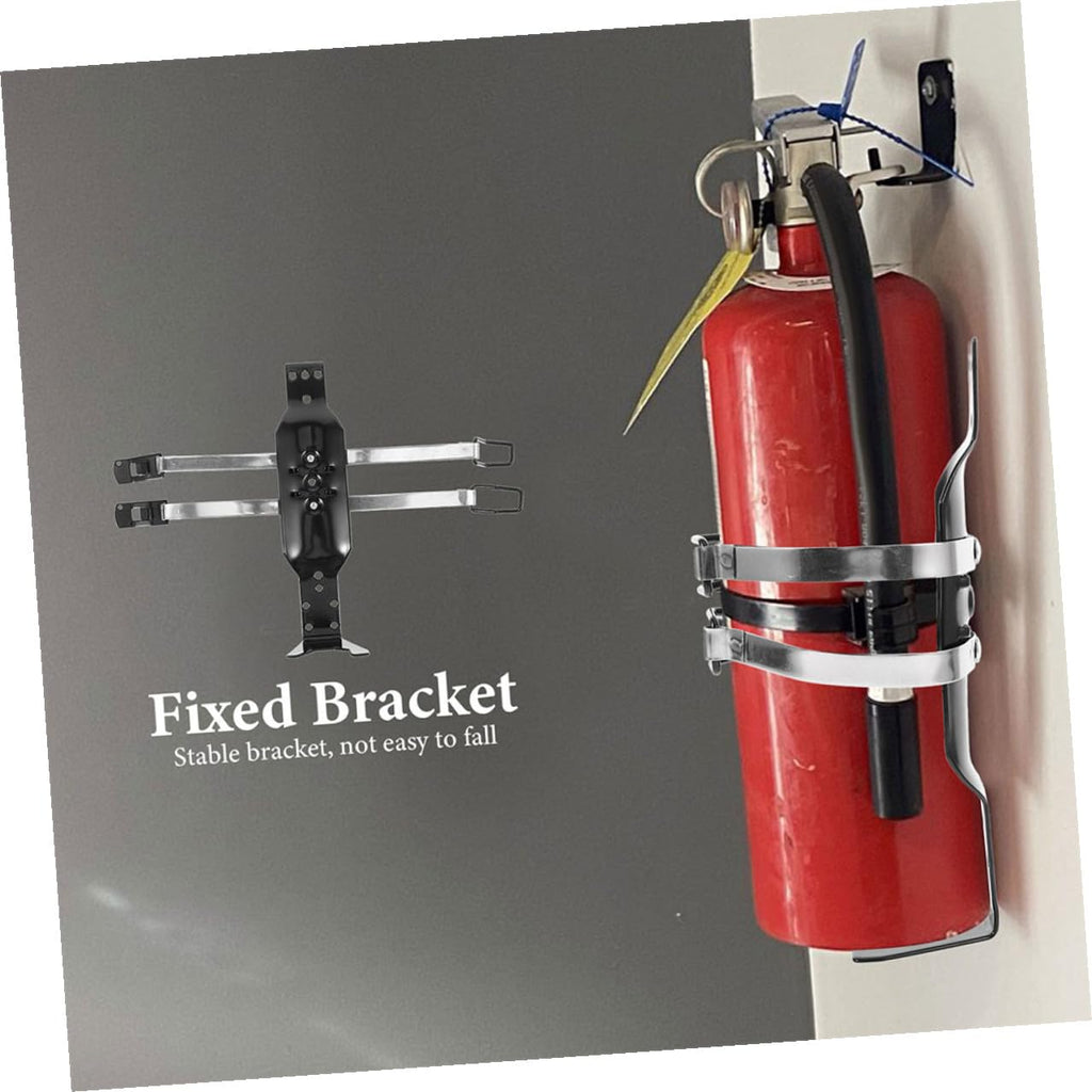2 Pcs Fire Extinguisher Mounting Kit Wall Bracket Holder F187