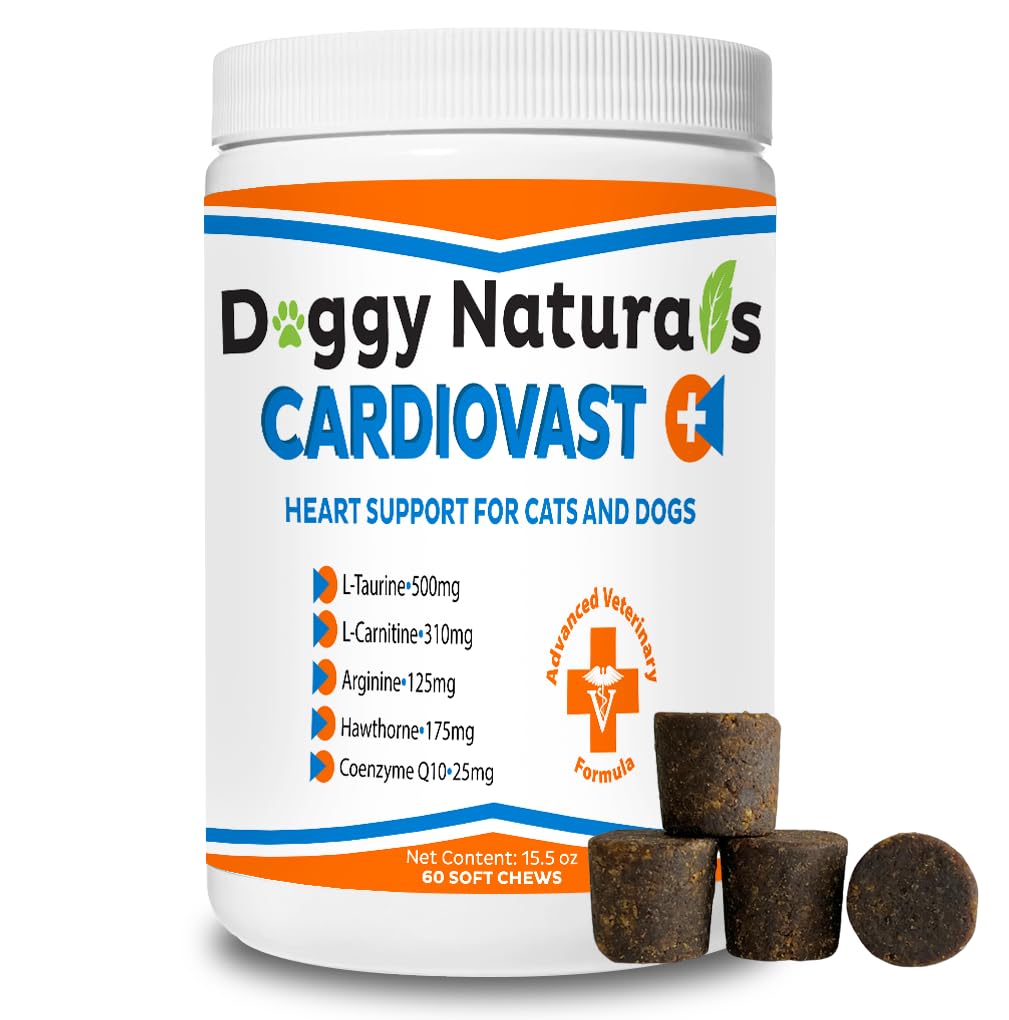 Cardio Support Supplement for Dogs and Cats, 60 Soft Chew J17126