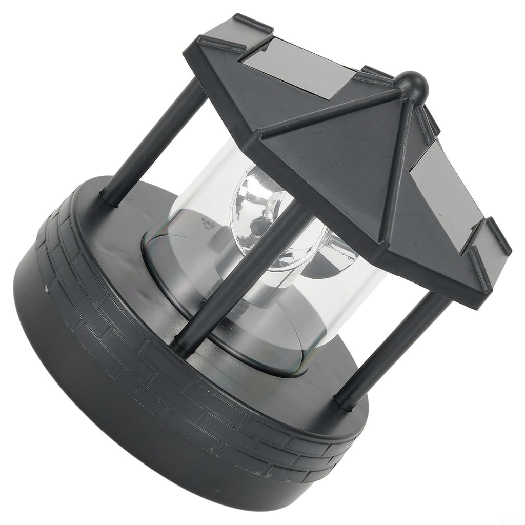 Solar Powered Lighthouse IP65 360 Degree Rotating Lamp T566