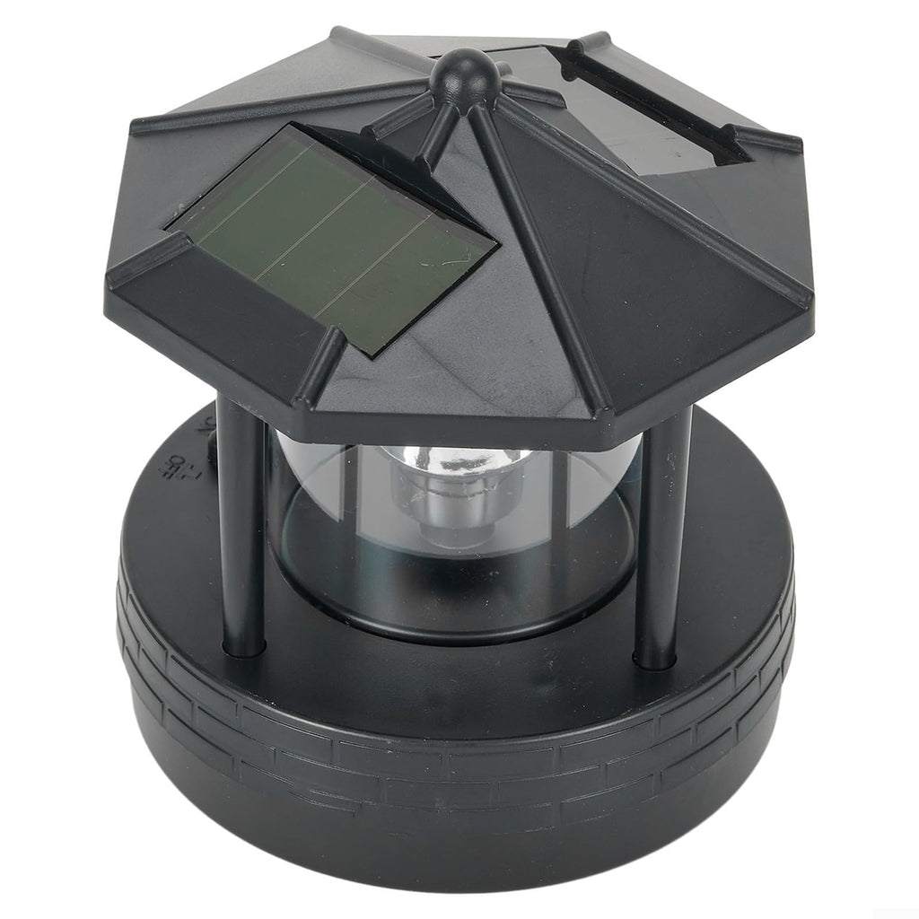 Solar Powered Lighthouse IP65 360 Degree Rotating Lamp T566