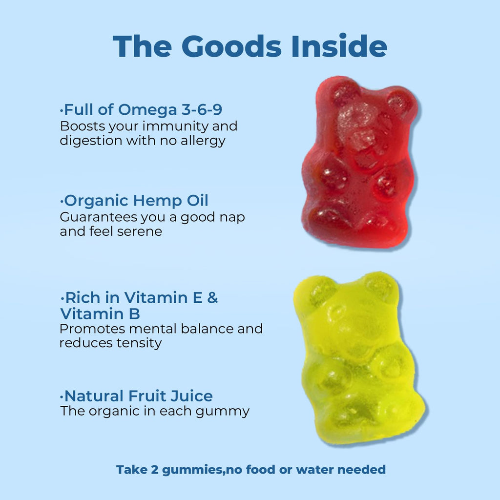 Hemp Gummies Extra Strength Natural Hemp Oil Extract A691