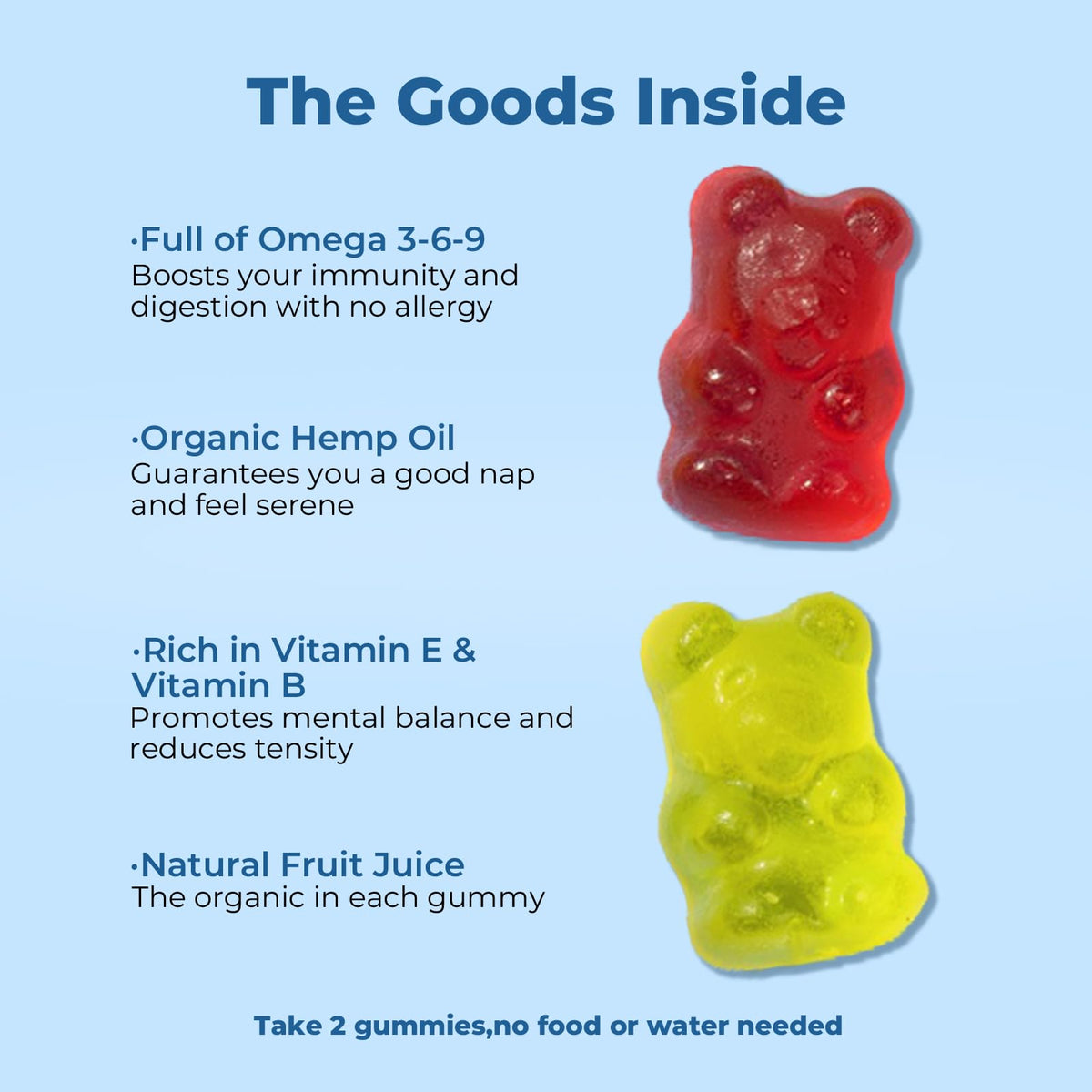 Hemp Gummies Extra Strength Natural Hemp Oil Extract A691