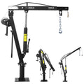 2000 lb Pickup Truck Davit Crane with Hand Winch A887790