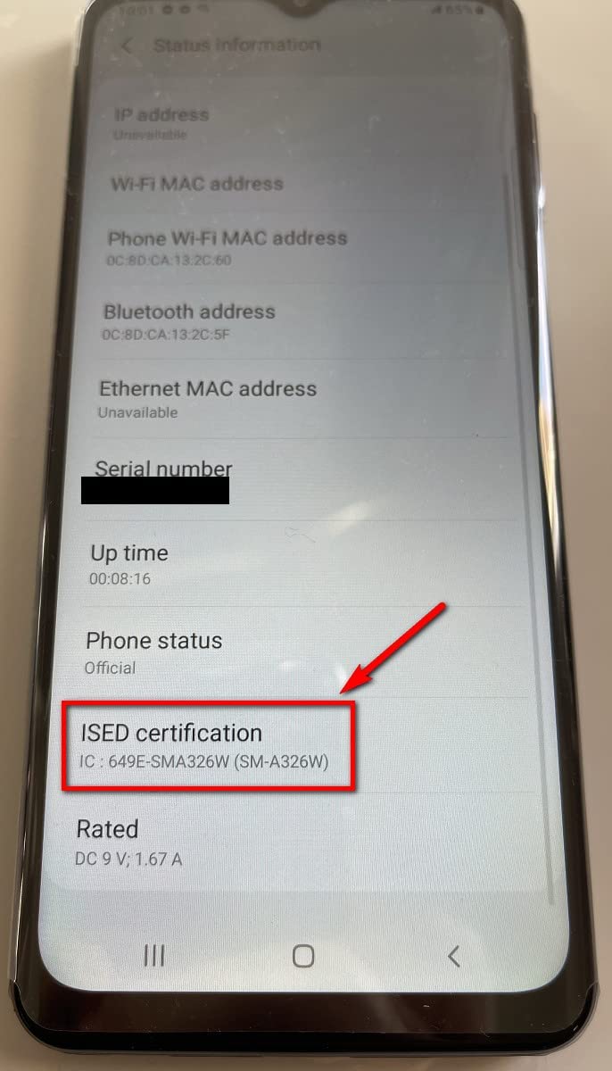 Unlocked 64GB 5G Smartphone K932