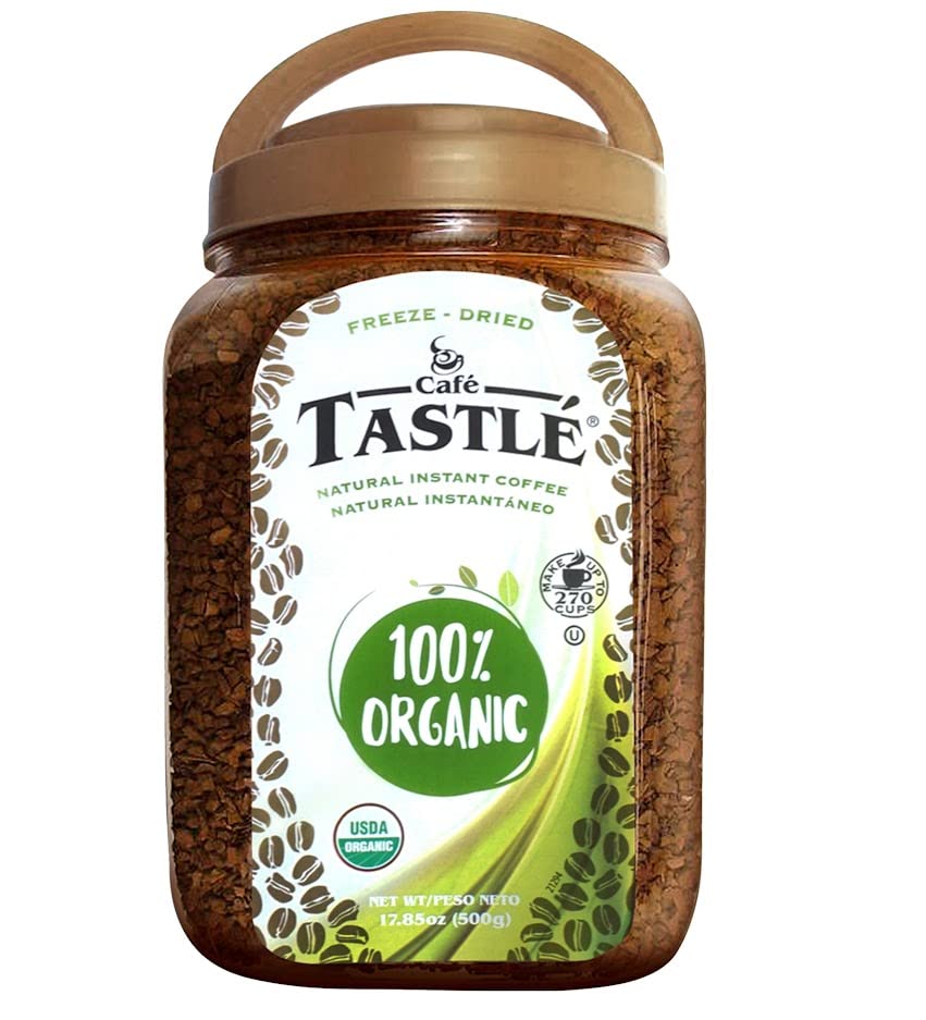 100% Organic Instant Coffee, 17.85 Ounce C989461