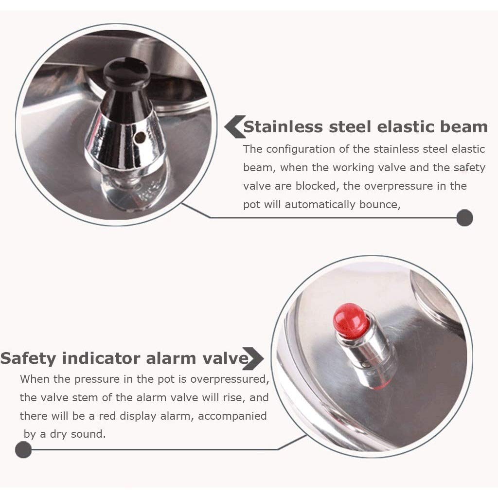 Aluminum Non-Stick Pressure Cooker 2L L3917
