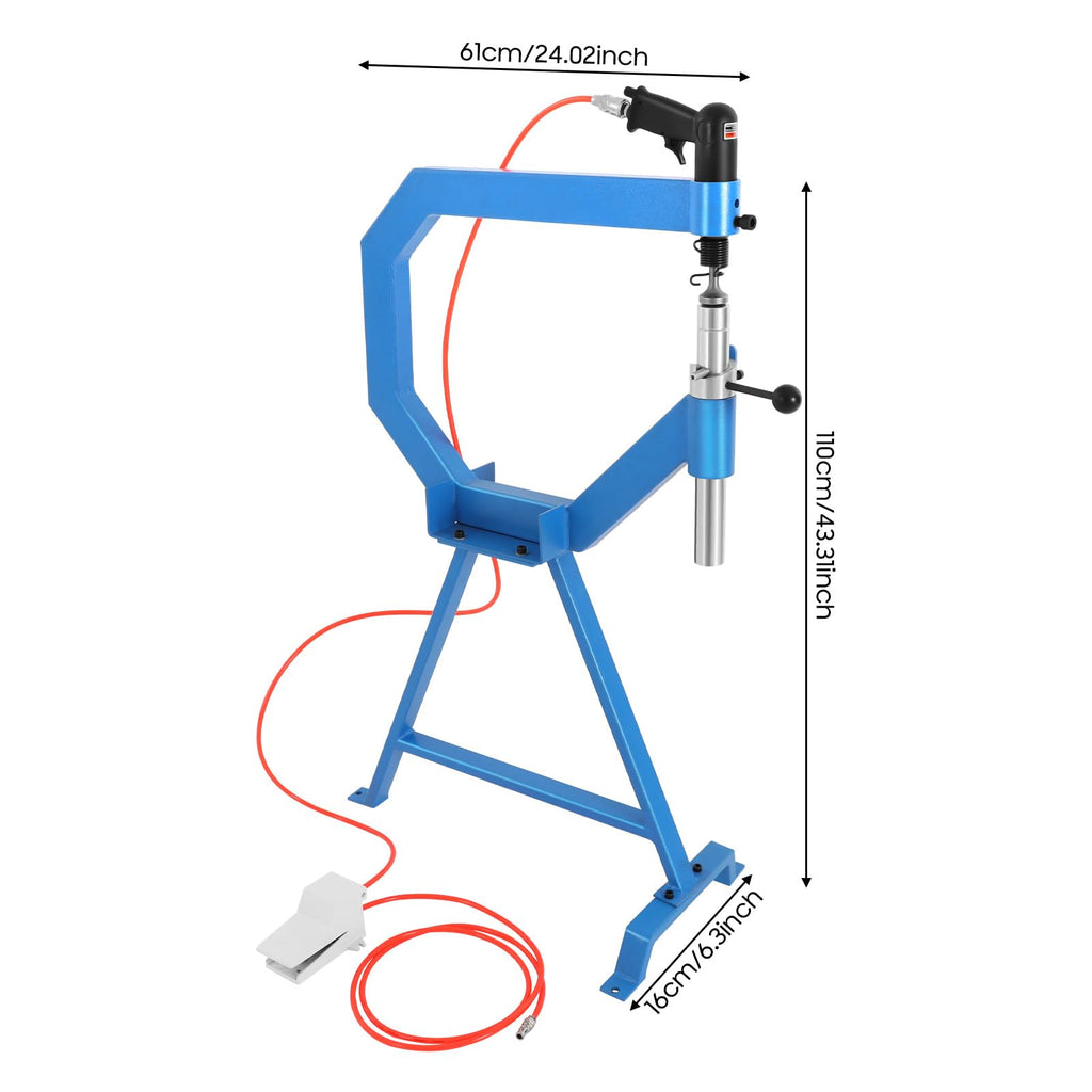Pneumatic Planishing Hammer with Stand & Pedal Z844362