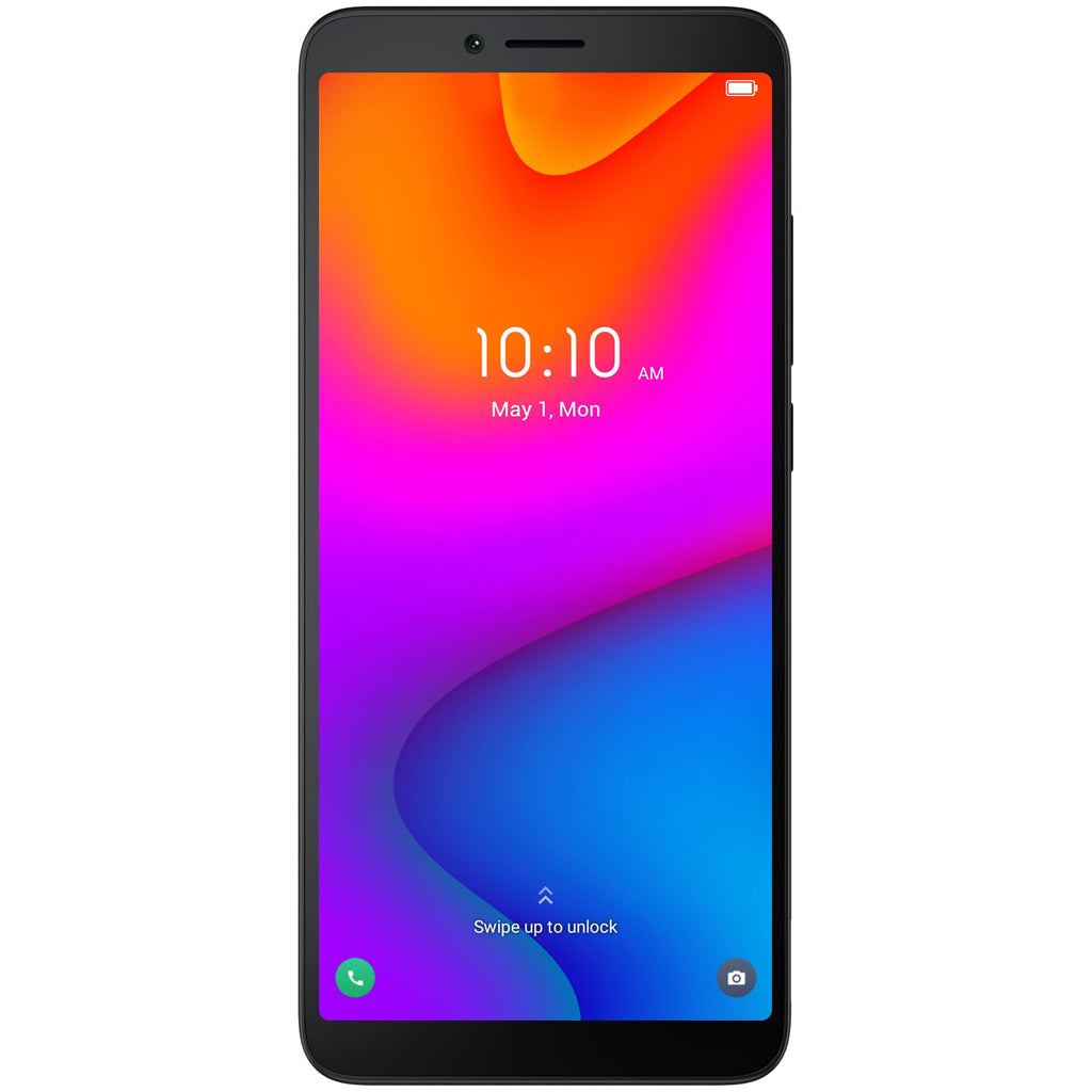 Unlocked Smartphone with 6.0" HD+ Display, 3+32GB, 3000mAh Battery, Android 13, Space Black I536389
