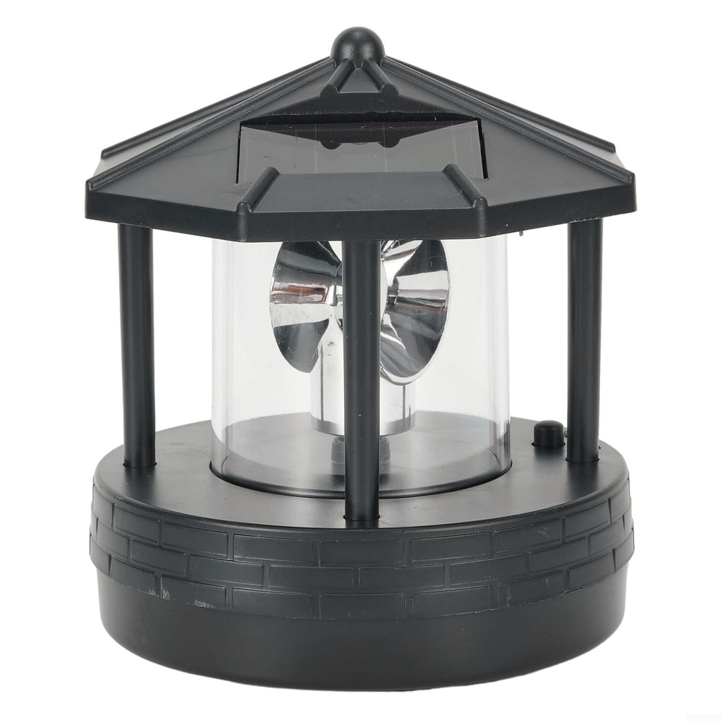 Solar Powered Lighthouse IP65 360 Degree Rotating Lamp T566