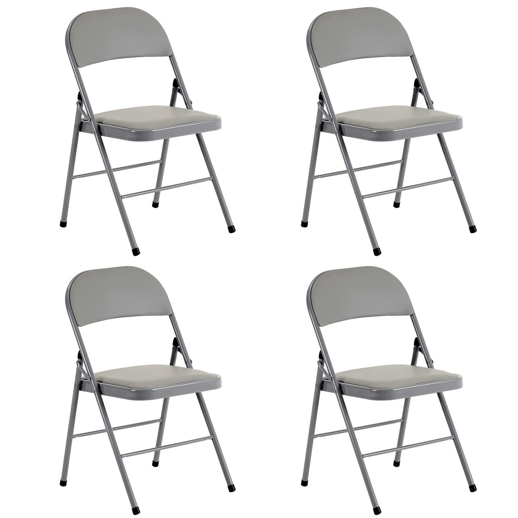 Foldable Iron PVC Chairs X55558