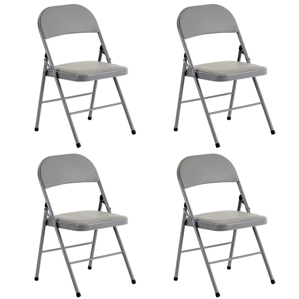 Foldable Iron PVC Chairs X55558