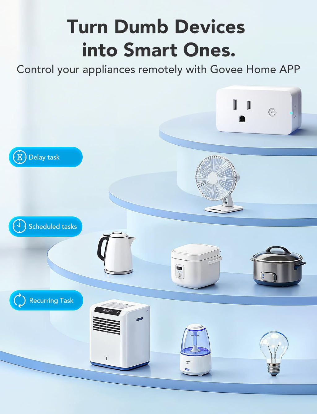 Smart Plug with Energy Monitoring, 1 Pack V7785