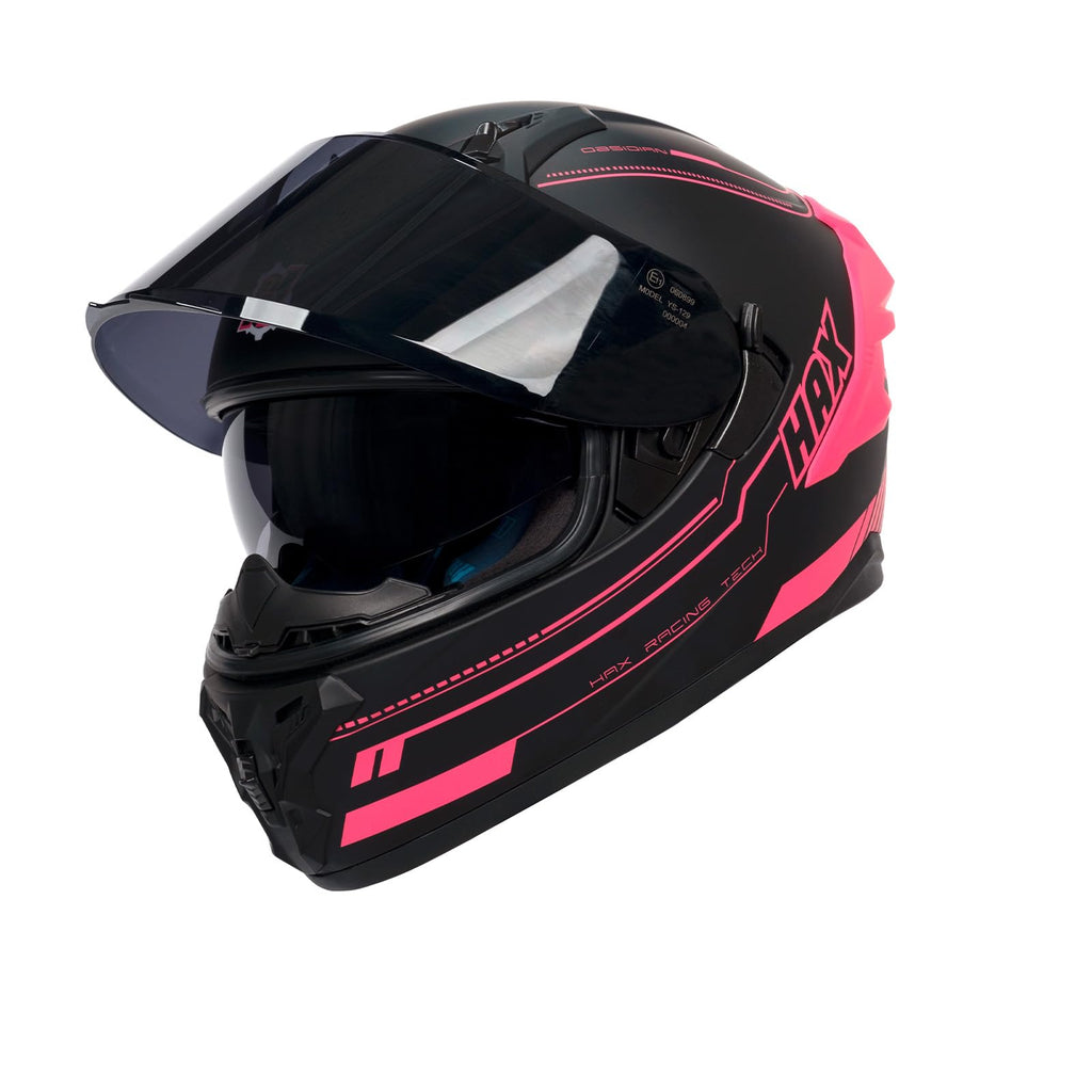 Full Face Dual Visor Adult Motorcycle Helmet V845
