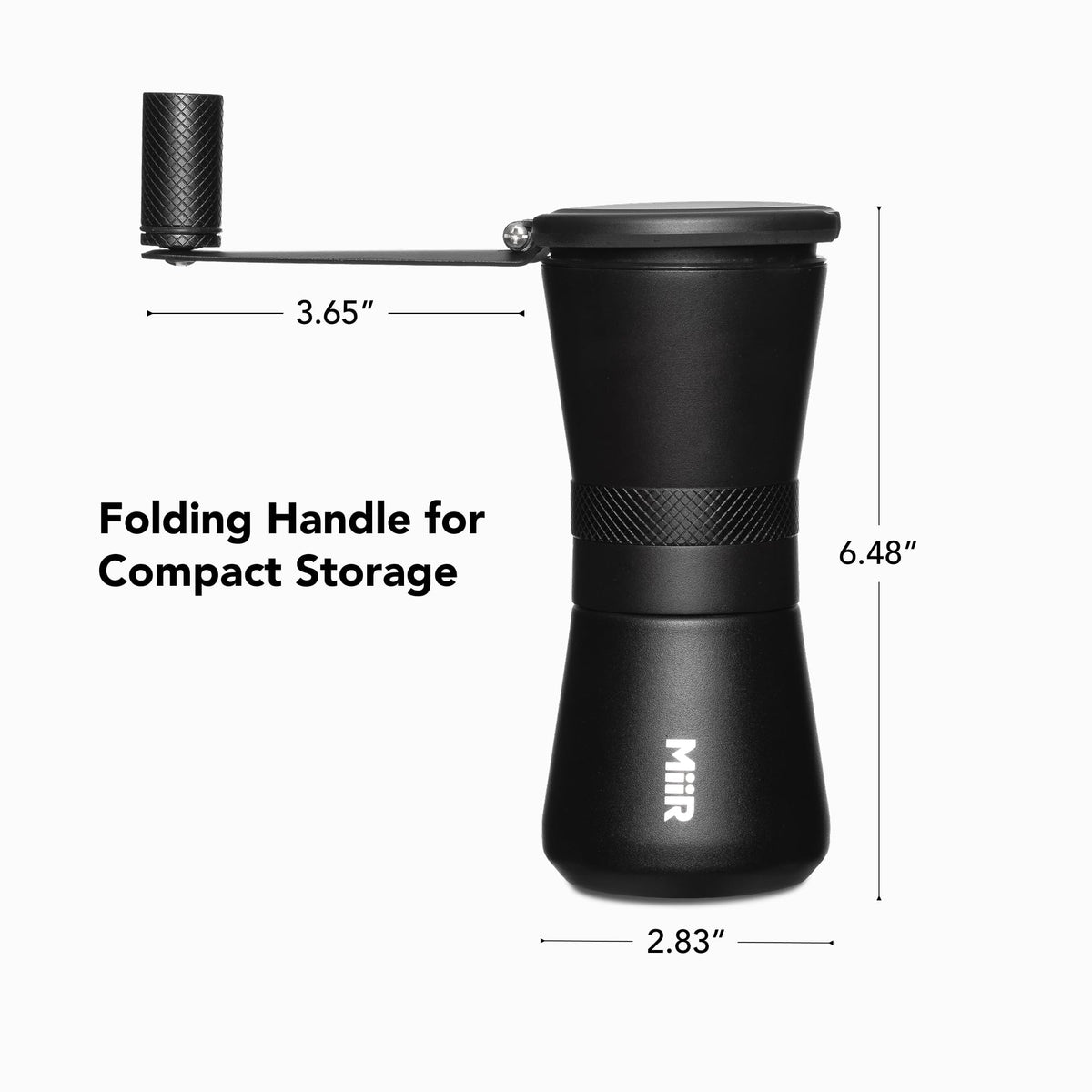 Manual Coffee Grinder with Stainless Steel Burrs S425703