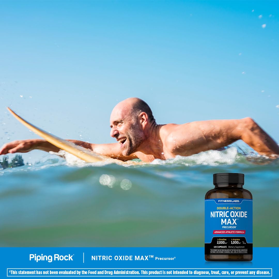 3000mg 120 Capsules Nitric Oxide Supplement with L Arginine and L Citrulline C3164