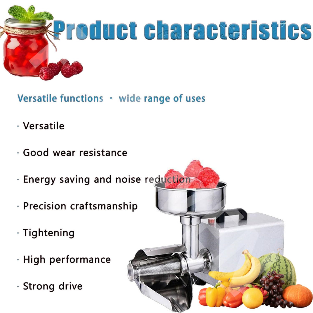 Electric Stainless Steel Tomato Strainer Machine I621870