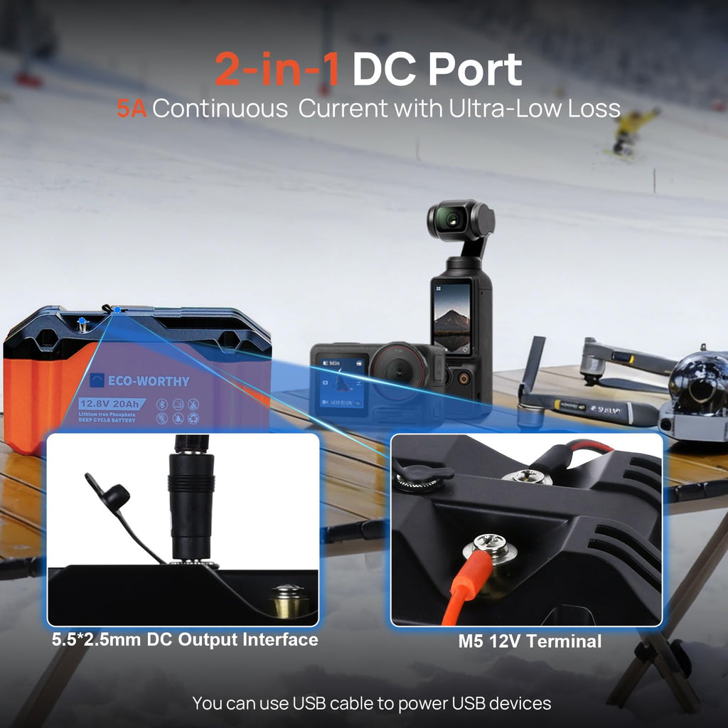 12V 20Ah Lithium Iron Phosphate Deep Cycle Battery X983