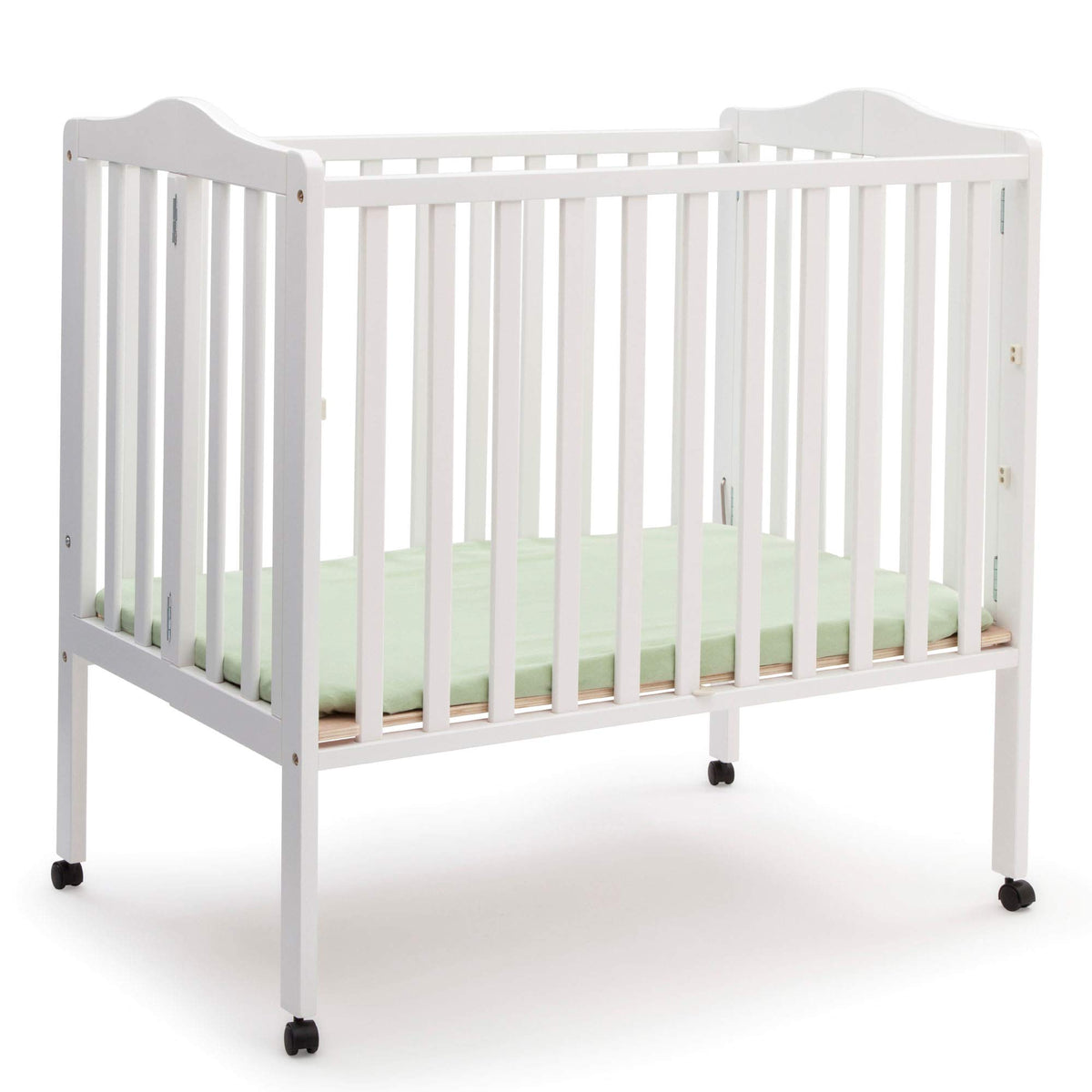 Folding Portable Mini Baby Crib with Mattress G1696