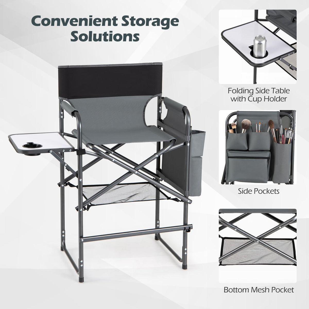 Folding Tall Director Chair S42419