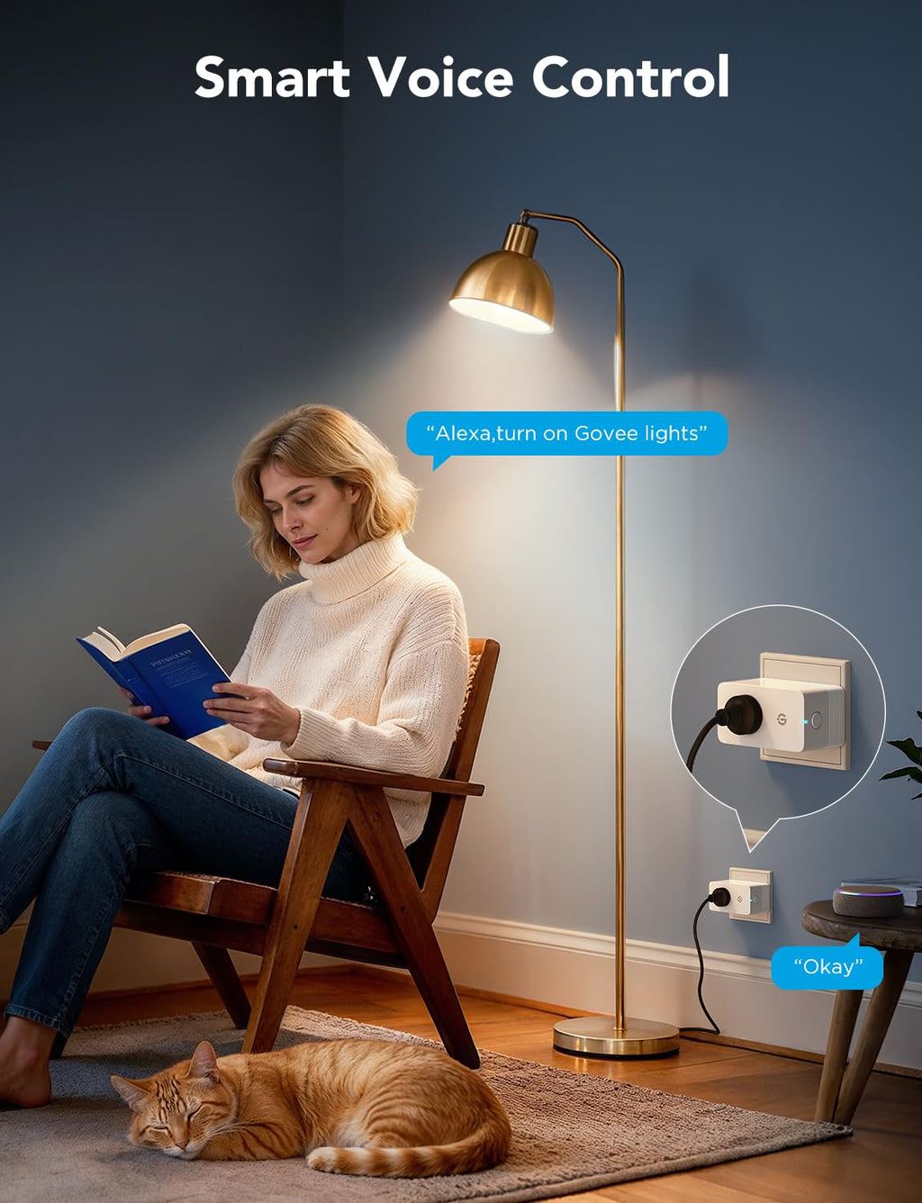 Smart Plug with Energy Monitoring, 1 Pack V7785