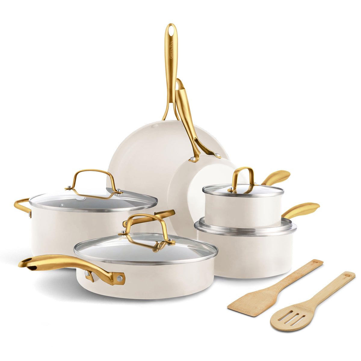 12 Piece Nonstick Ceramic Cookware Set D2853