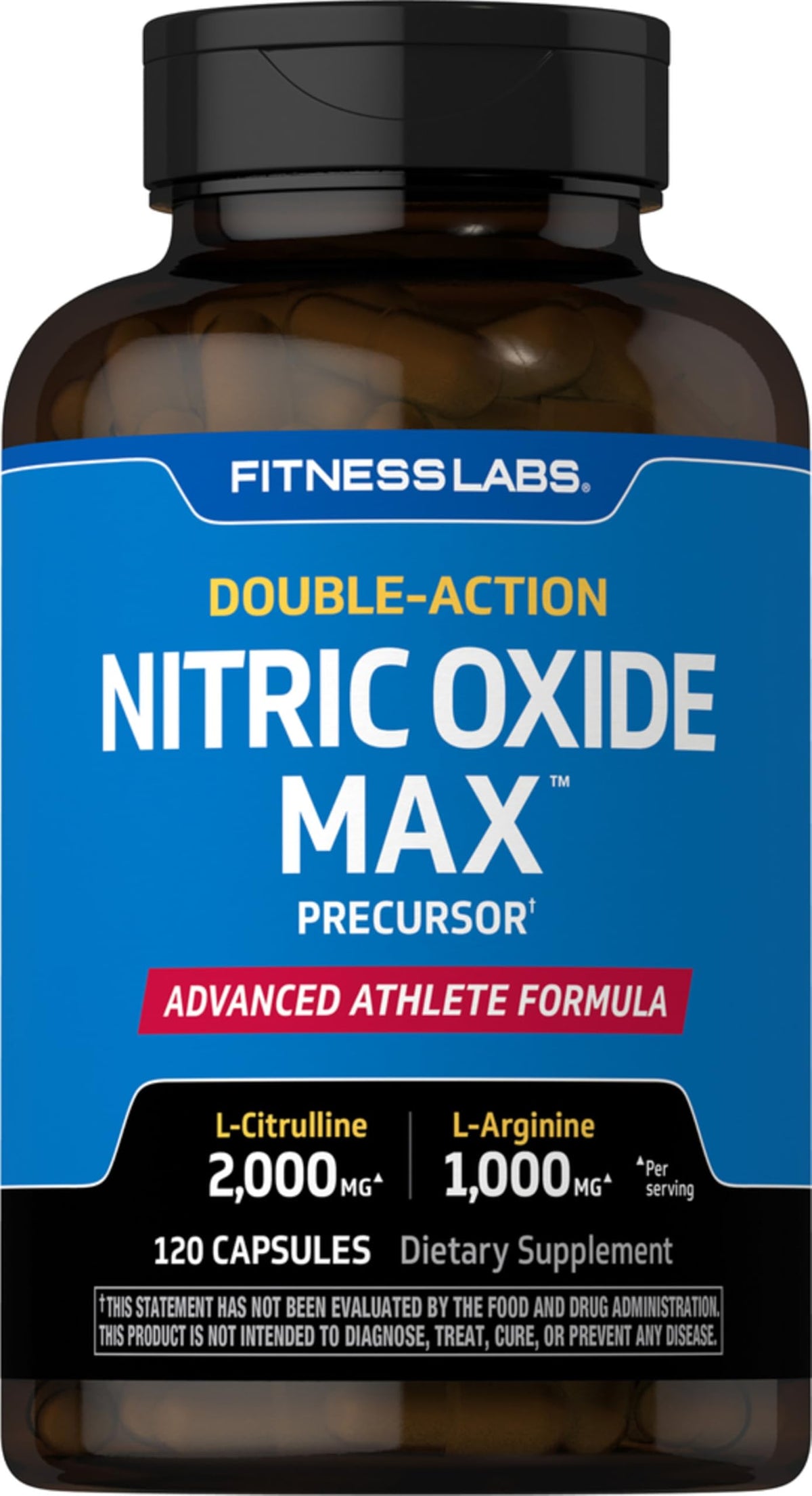 3000mg 120 Capsules Nitric Oxide Supplement with L Arginine and L Citrulline C3164