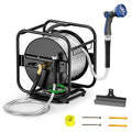 Garden Hose Reel With 100Ft Metal Water Pipe H17600