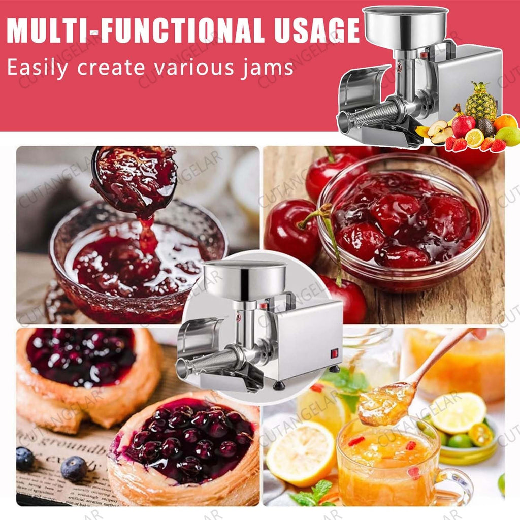 Commercial Grade Electric Sauce Machine 450W with Large Hopper U74696