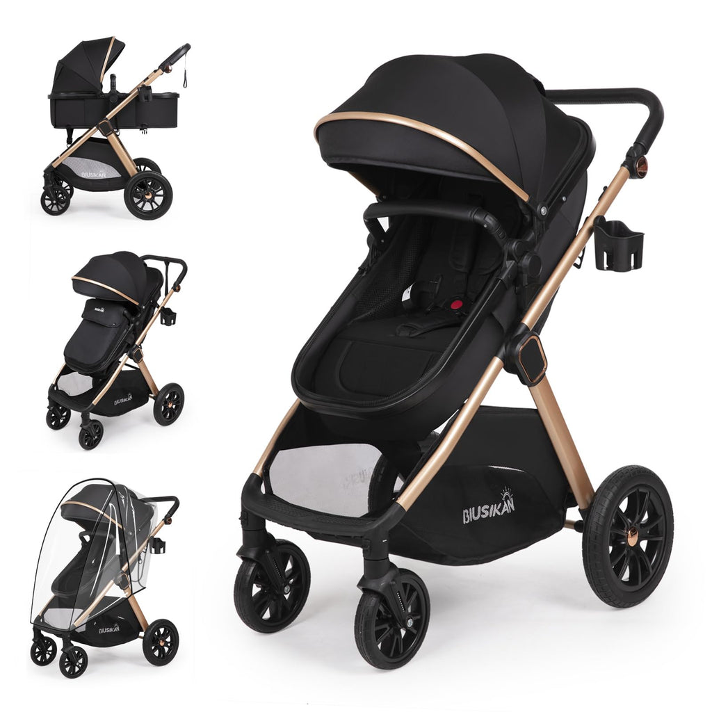 6-in-1 Convertible Baby Stroller with Bassinet O1846