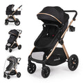 6-in-1 Convertible Baby Stroller with Bassinet O1846