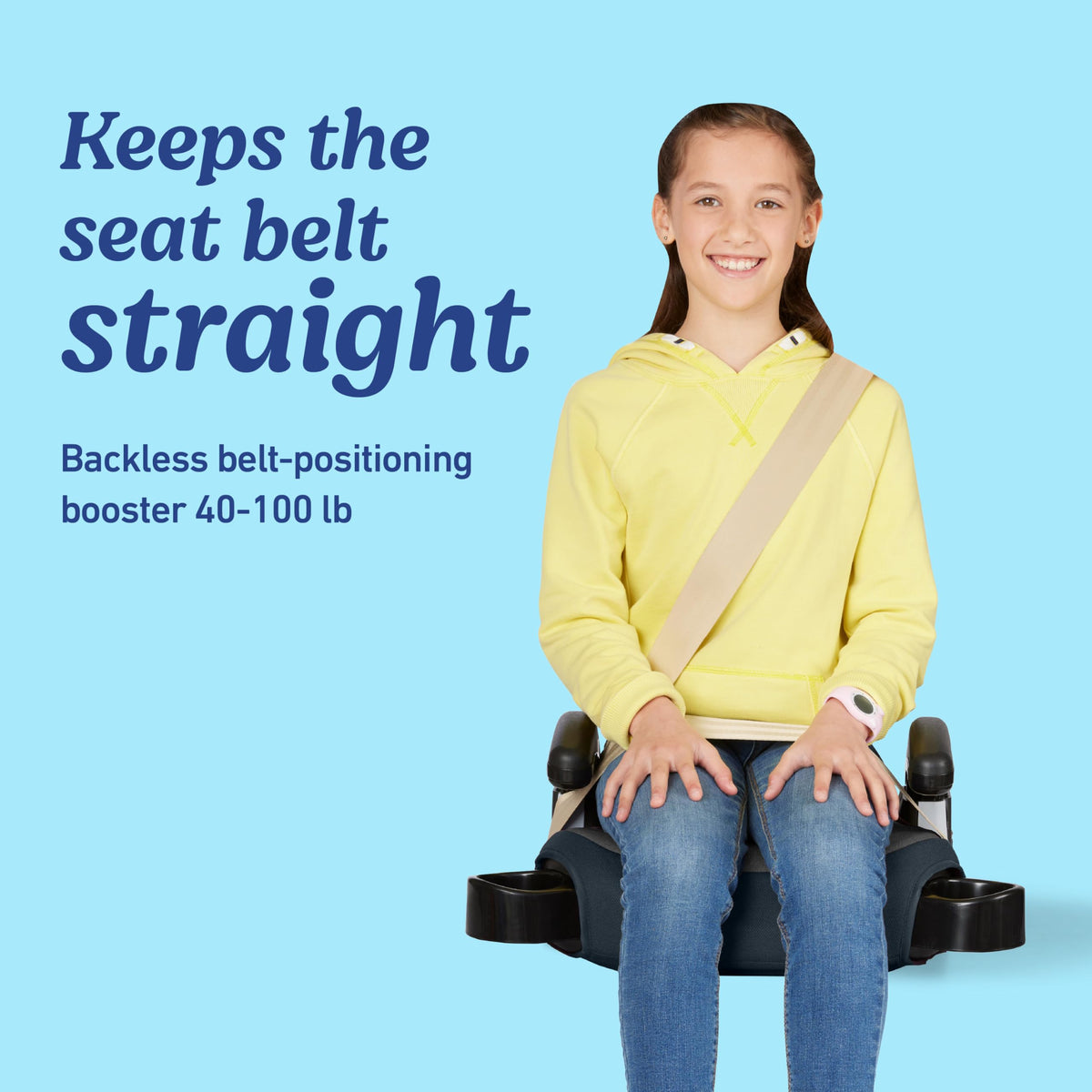 Backless Booster Car Seat Y1470
