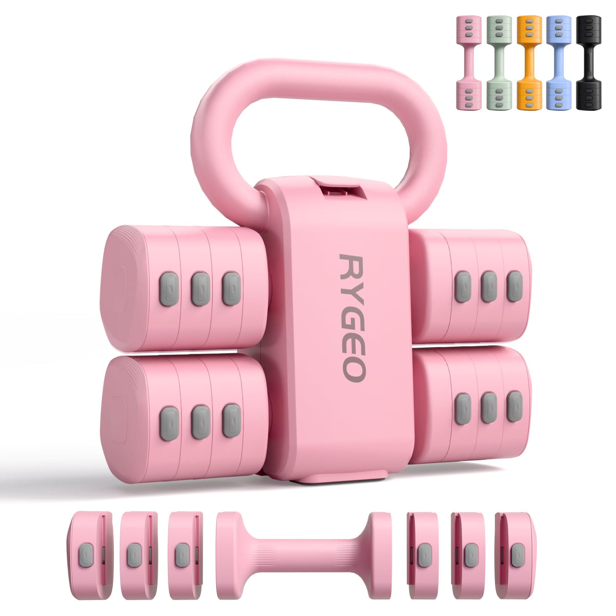 Adjustable Dumbbell Set 2.2lbs to 12.1lbs N8214