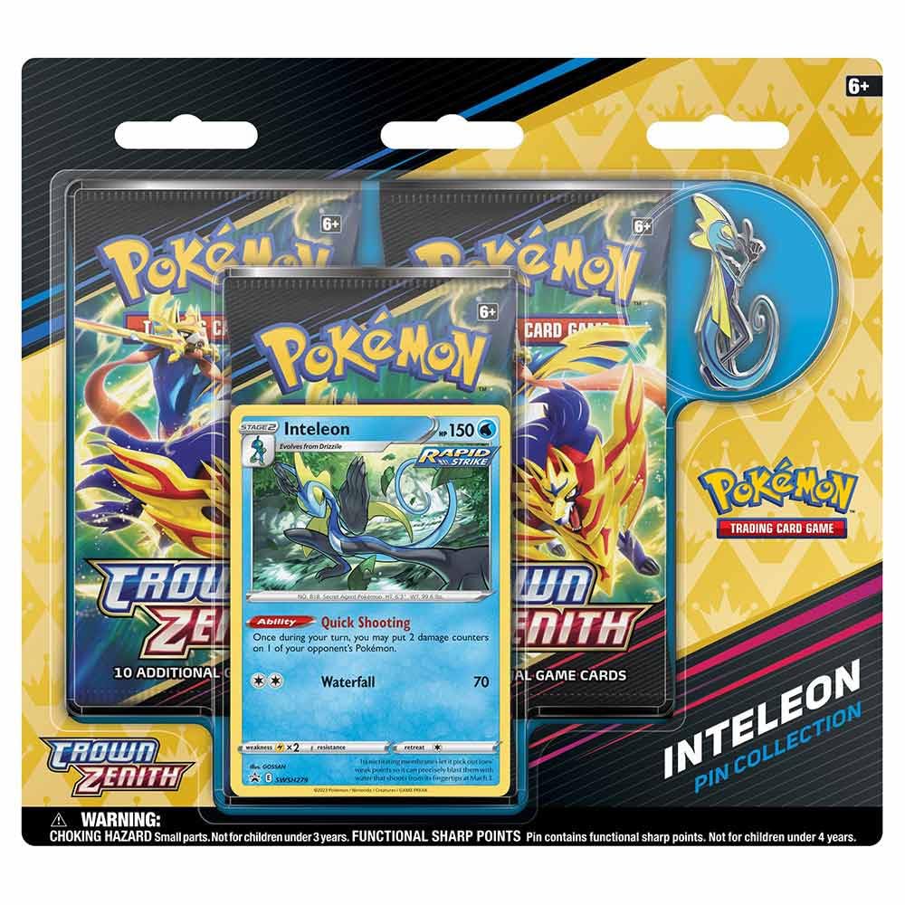 Pokemon TCG Crown Zenith Pin Box Collection J8519