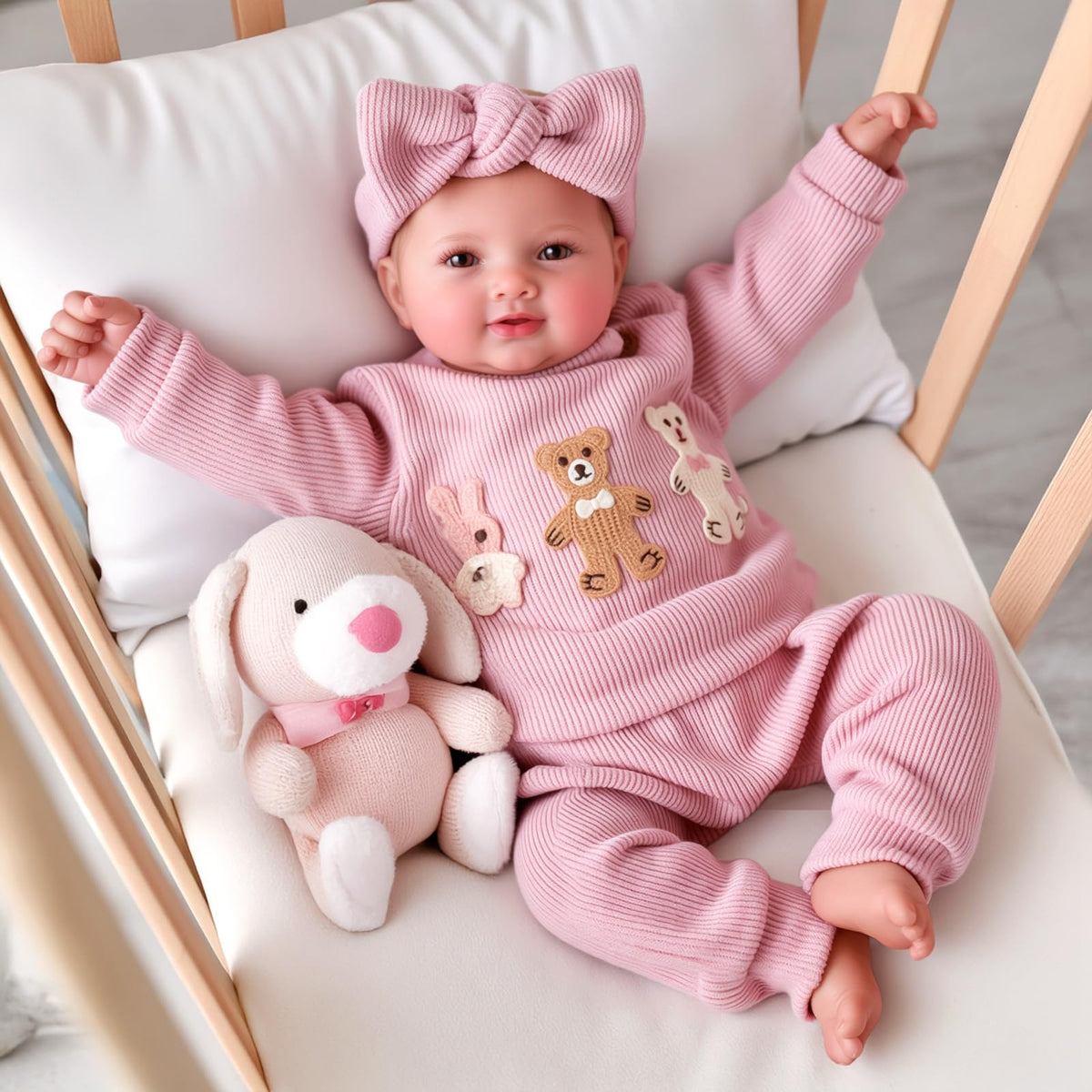 20 Inch Realistic Baby Dolls with Accessories M59741