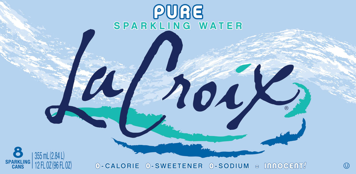 Sparkling Water 12 Fl Oz (pack of 8) L297