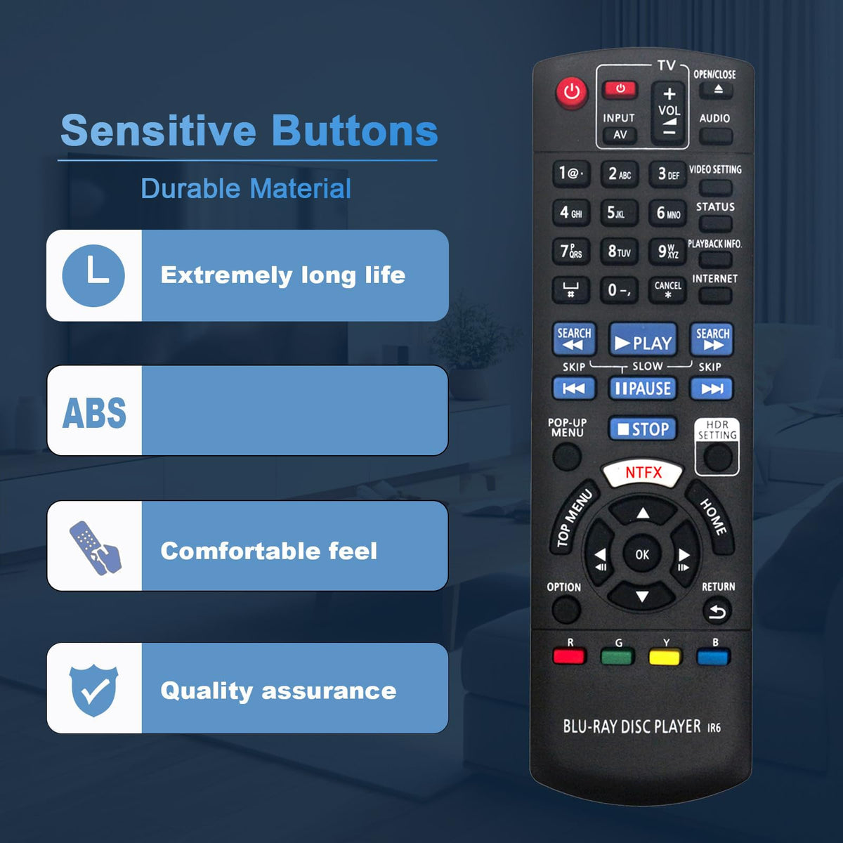 Replacement Remote Control R313580