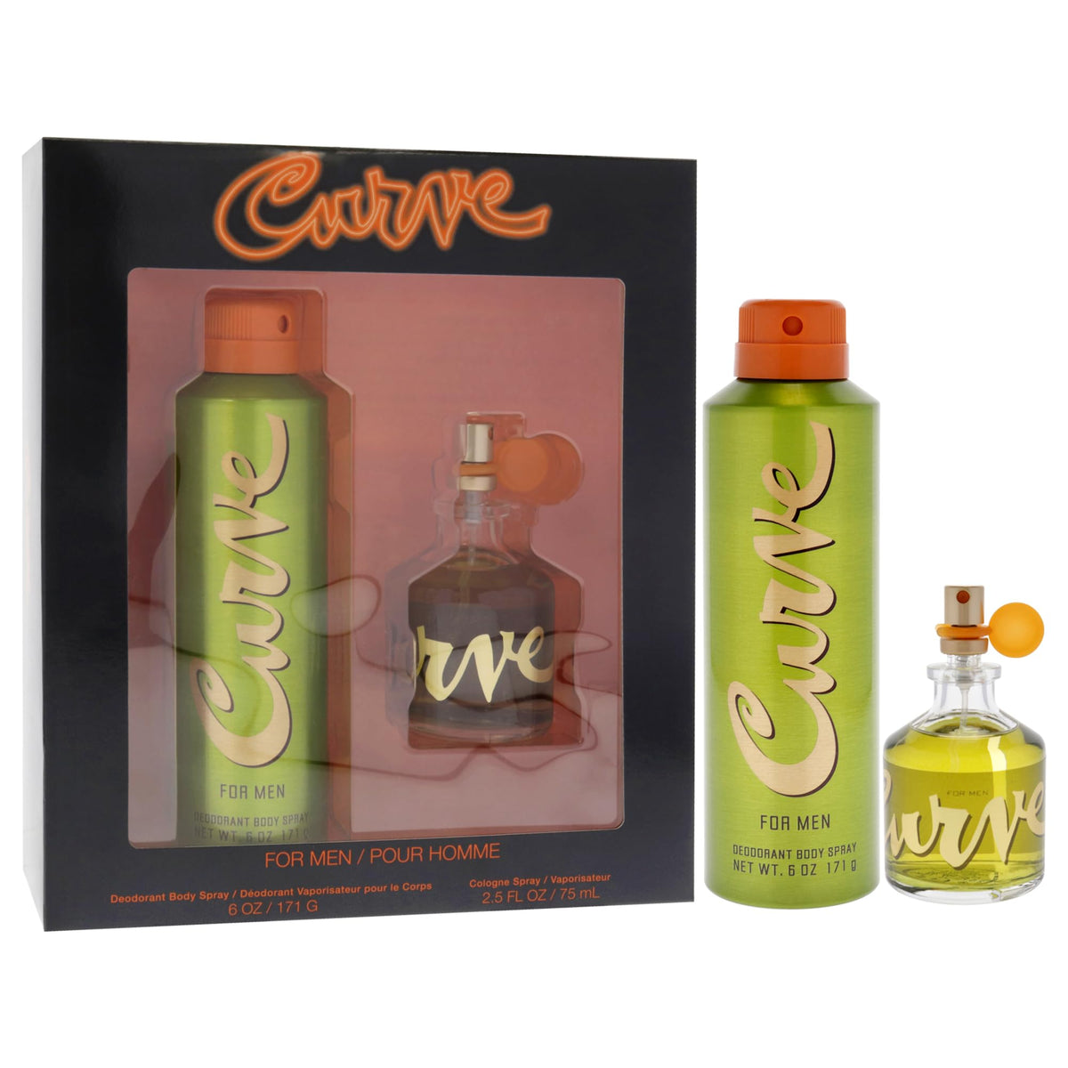 Men's Cologne Spray & Deodorant 2 Piece Set 2.5 fl. oz V48568