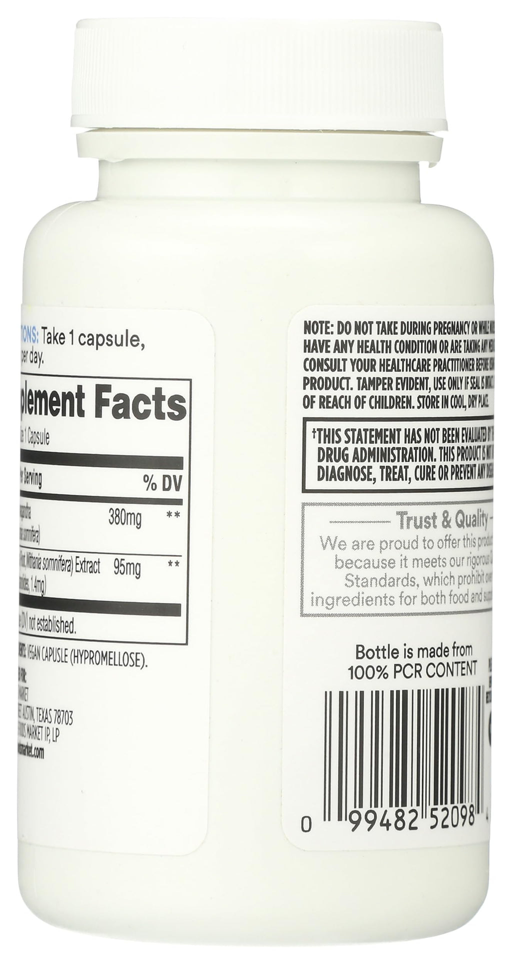Ashwagandha 60 Count L795