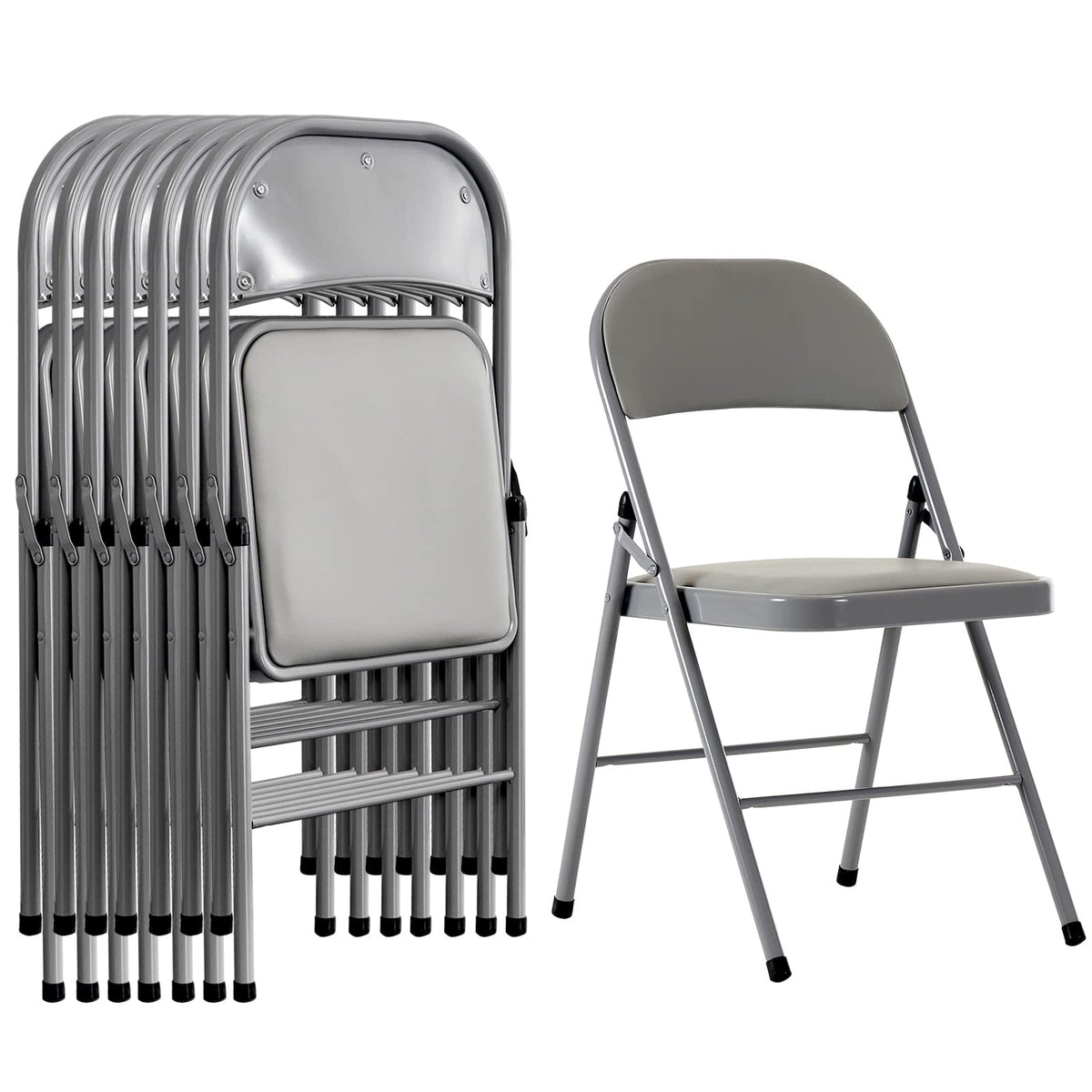 Foldable Iron PVC Chairs X55558