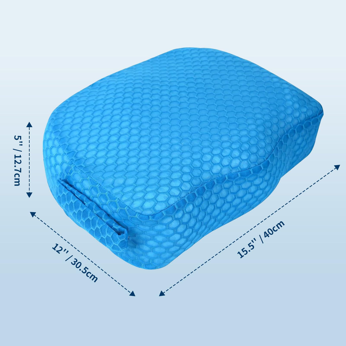Weighted 3D Air Mesh Inflatable Hot Tub Booster Seat Y7613