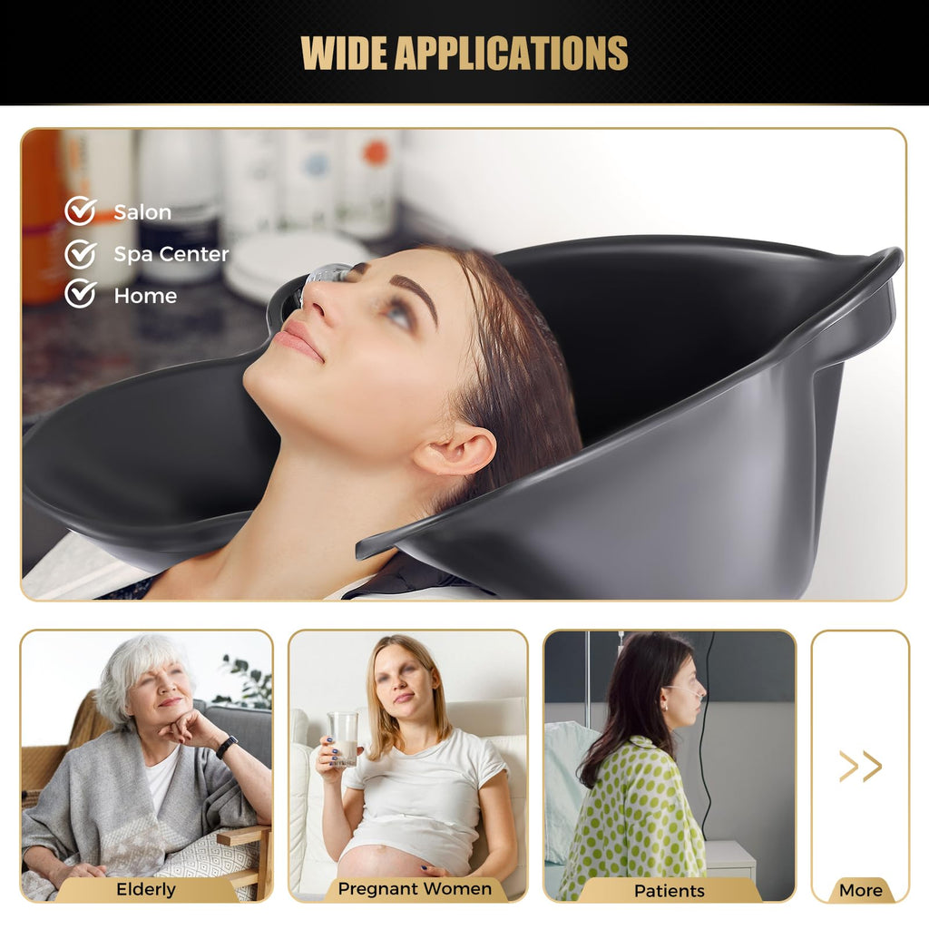Portable Freestanding Upright Shampoo Basin D7030