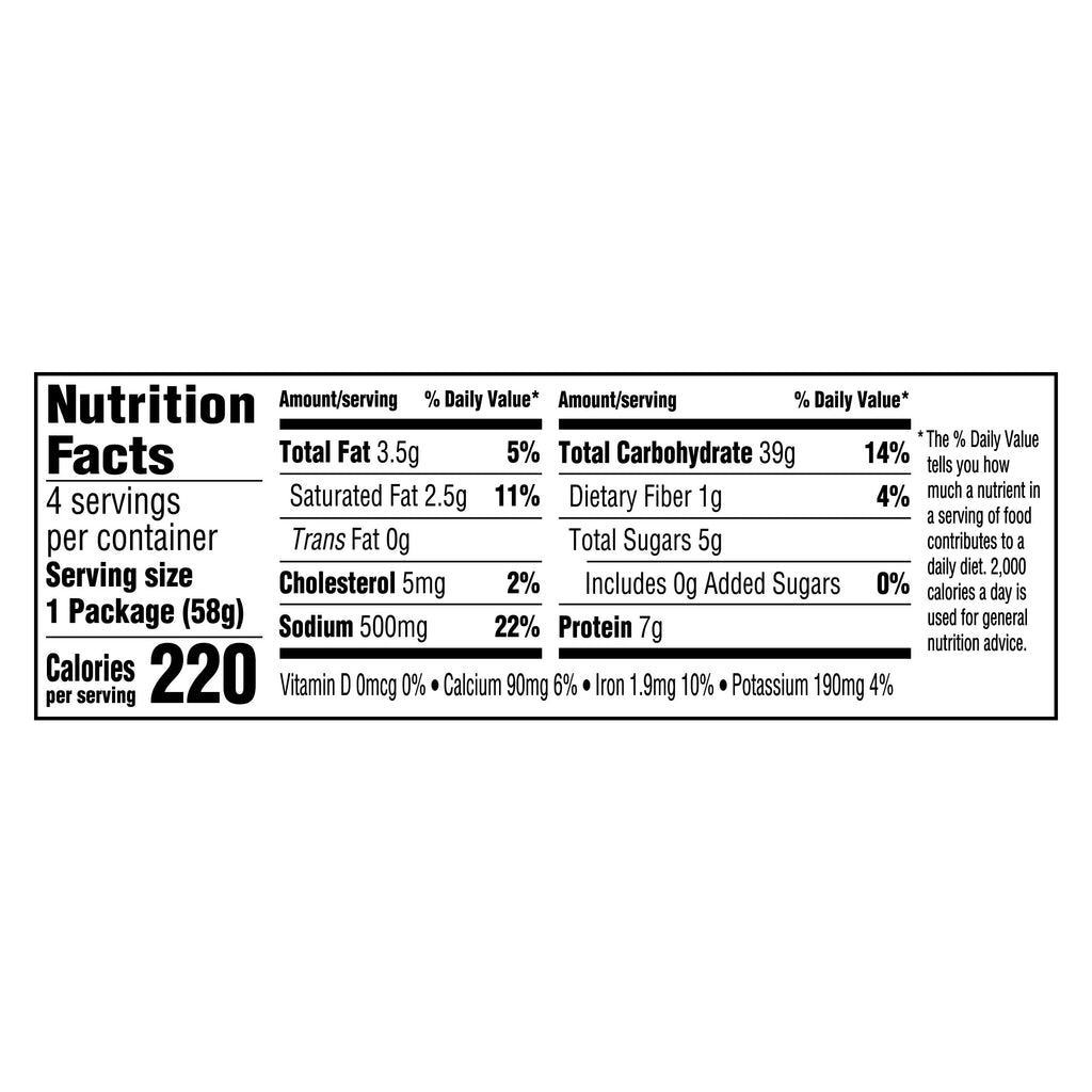 Triple Cheese Mac and Cheese 4 Microwaveable Cups F4270