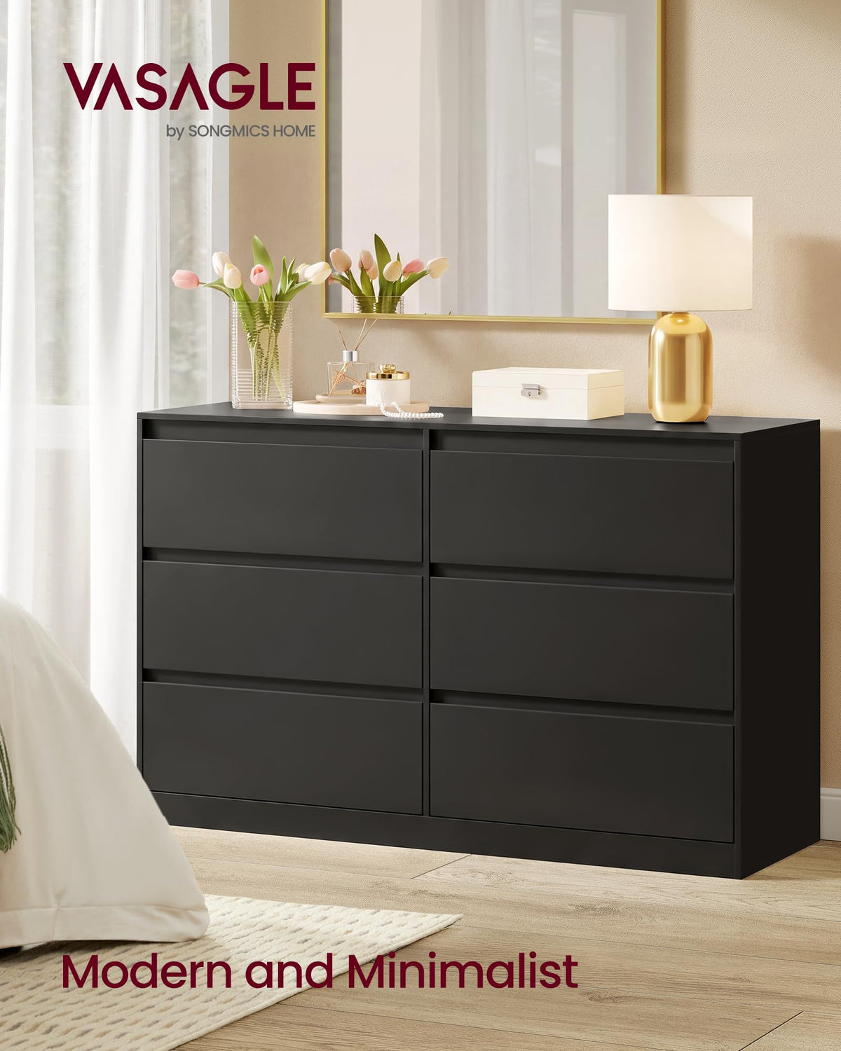 6 Drawer Dresser K6635