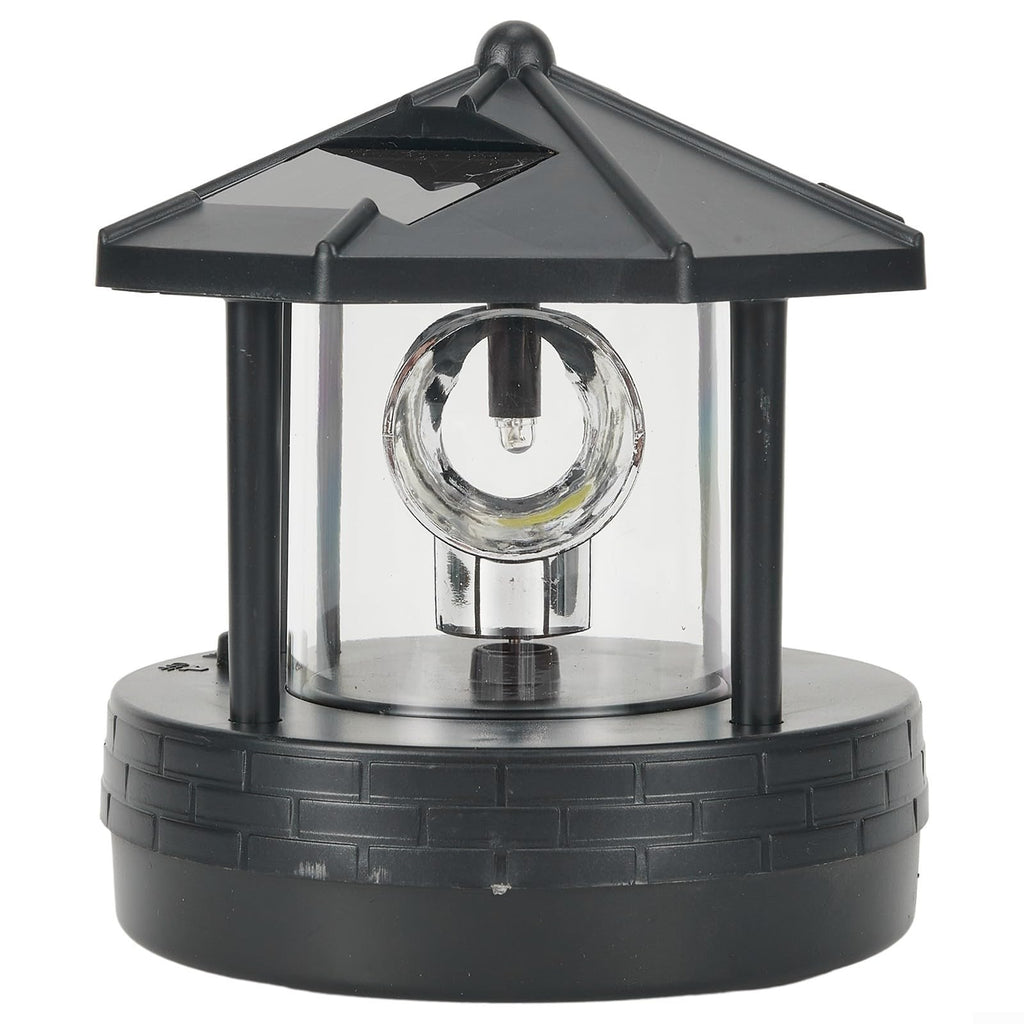 Solar Powered Lighthouse IP65 360 Degree Rotating Lamp T566