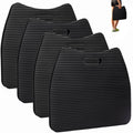 4 Pack Waterproof Portable Foam Stadium Seat Cushion with Handle A90459
